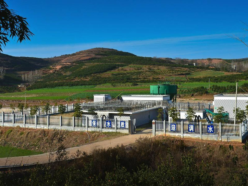 山莊村地埋式污水處理站